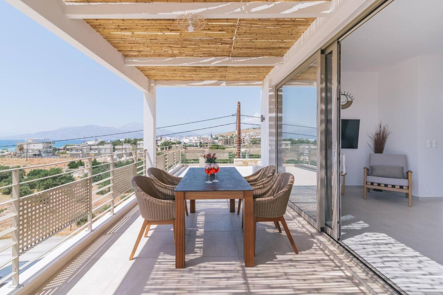 Ammokrinos Luxury Homes,150M From The Beach كالاماكي المظهر الخارجي الصورة