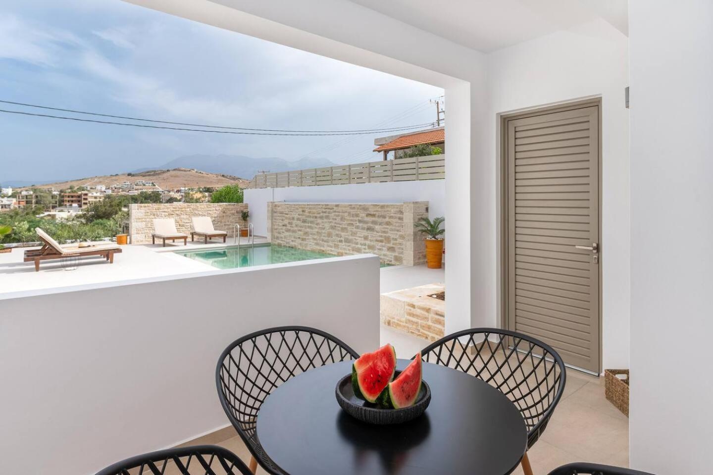 Ammokrinos Luxury Homes,150M From The Beach كالاماكي المظهر الخارجي الصورة