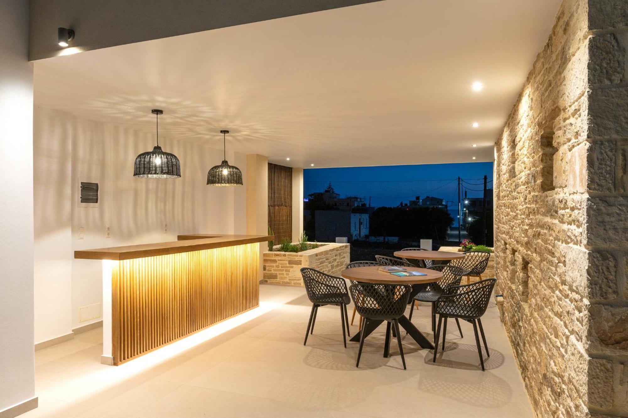 Ammokrinos Luxury Homes,150M From The Beach كالاماكي المظهر الخارجي الصورة