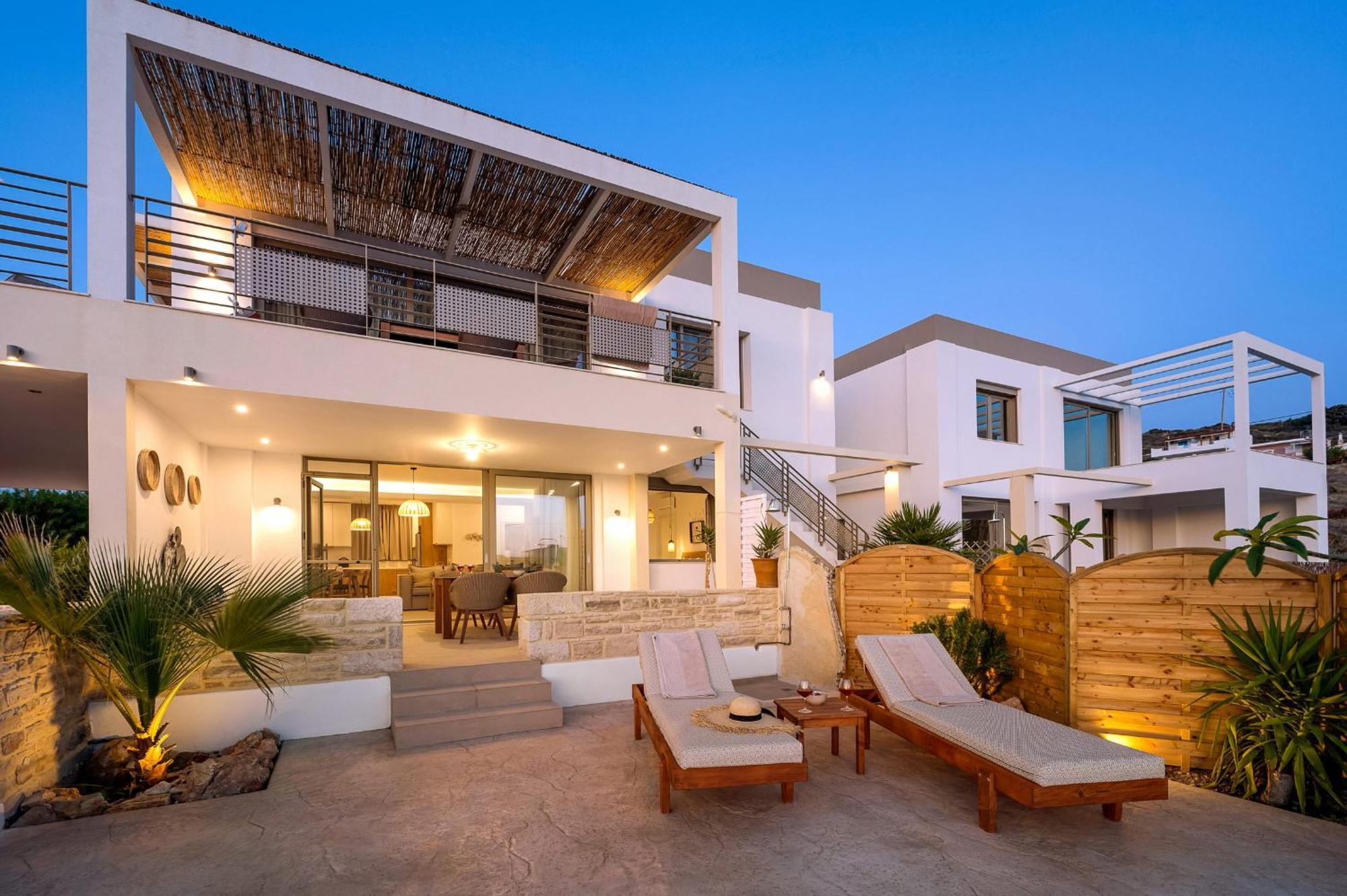 Ammokrinos Luxury Homes,150M From The Beach كالاماكي المظهر الخارجي الصورة