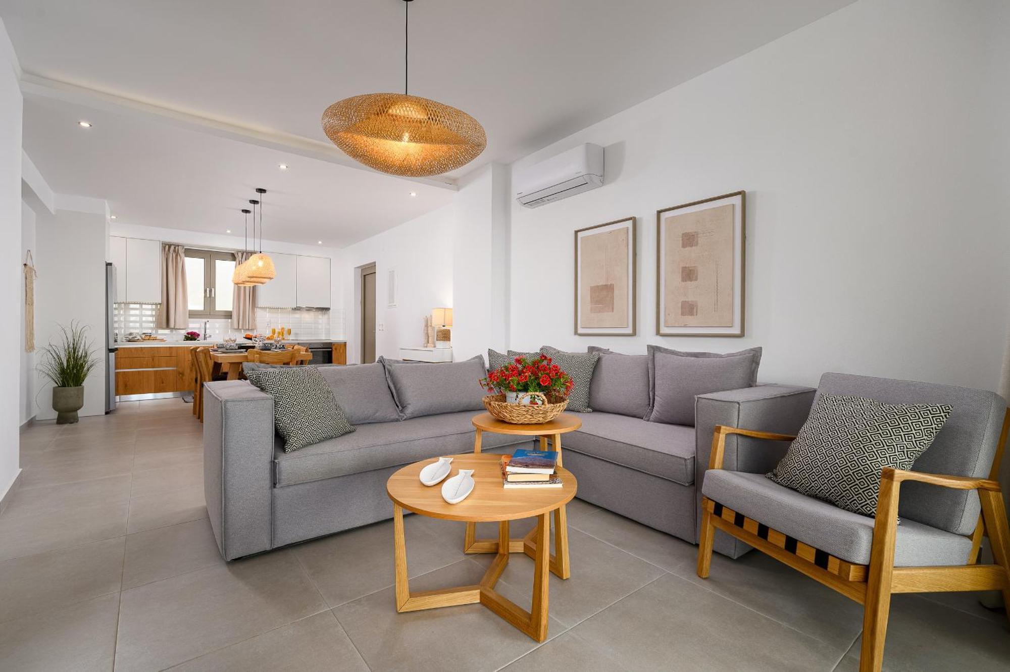Ammokrinos Luxury Homes,150M From The Beach كالاماكي المظهر الخارجي الصورة