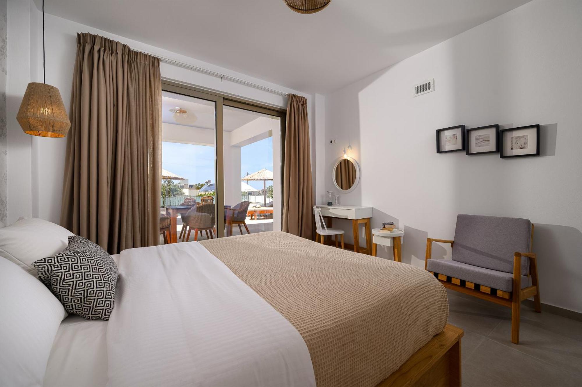 Ammokrinos Luxury Homes,150M From The Beach كالاماكي المظهر الخارجي الصورة