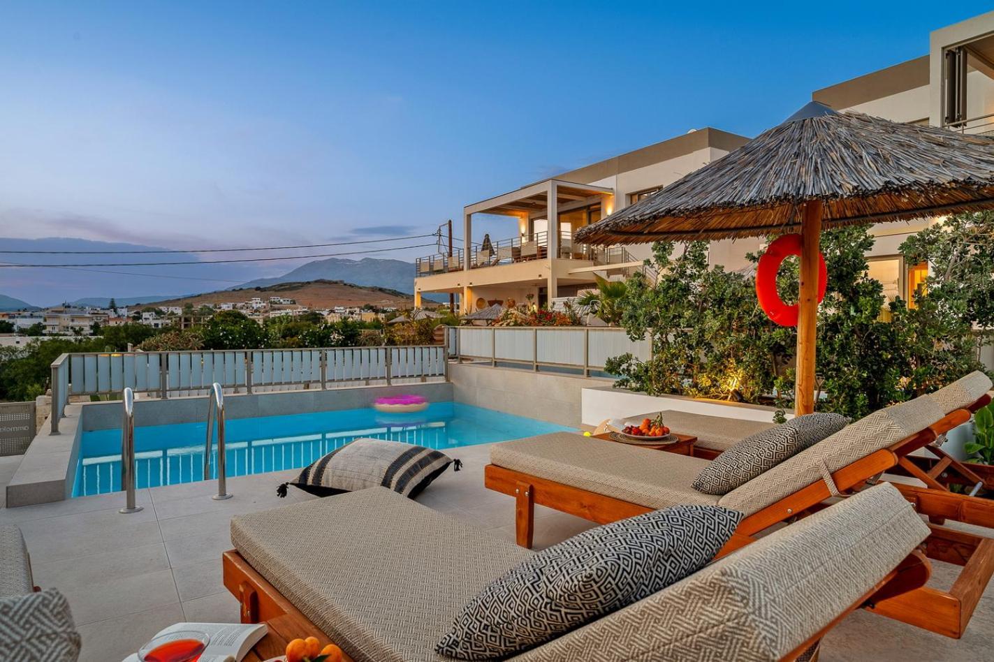 Ammokrinos Luxury Homes,150M From The Beach كالاماكي المظهر الخارجي الصورة